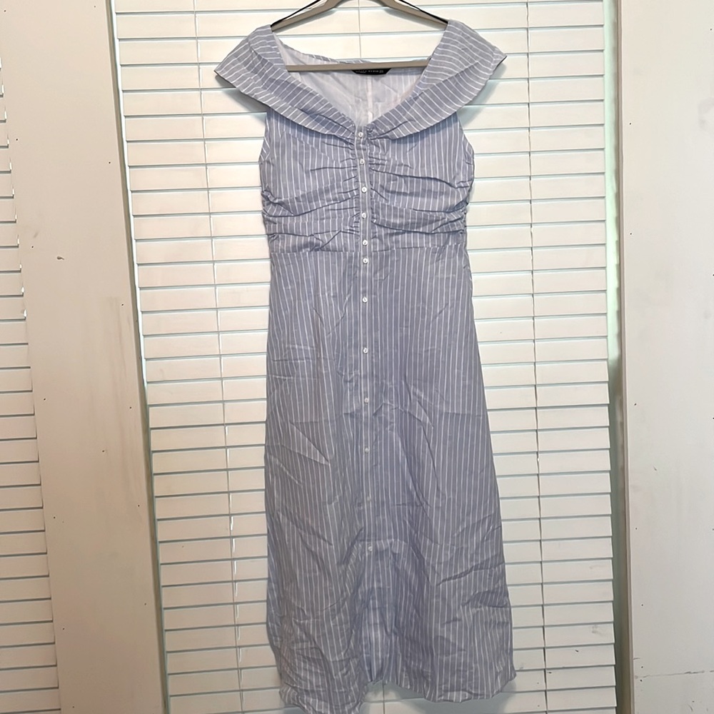 Zara women long summer dress size medium